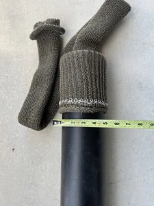 Exhaust Pipe 55” Long Double Walled And Expandable Heat Insulation Tubing Cover - Picture 1 of 9