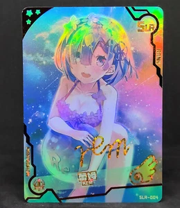 Re:Zero Rem SLR-004 Goddess Story Maiden Girl Party Badeanzug Holo Foil Karte - Bild 1 von 8