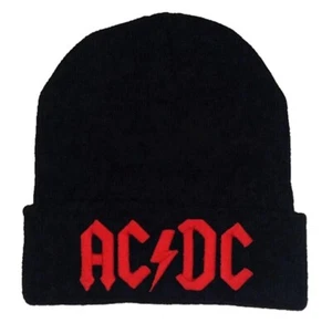 TOP QUALITY EMBROIDERED AKA DAKA ACDC AC/DC BEANIE HAT SKULL CAP ROCK MUSIC BAND - Bild 1 von 1