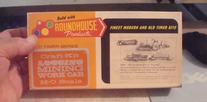 HO. ROUNDHOUSE. VINTAGE .3 IN 1 . M OF W. FIRE FIGHTING TRAIN. KIT FORM. 3 CARS. - Picture 1 of 3