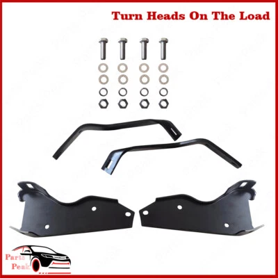 Rear Bumper Brackets For Ford F-100 F-250 F-350 f100 f250 f350 Pickup 1964-1979 Foto 1 de 4