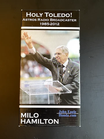 2012 Houston Astros SGA Milo Hamilton Bobblehead HOLY TOLEDO! Cover