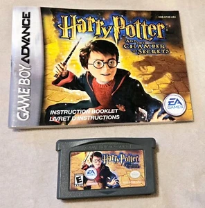 HARRY POTTER & CHAMBER OF SECRETS GAME BOY ADVANCE MIT HANDBUCH - GETESTET - Bild 1 von 16