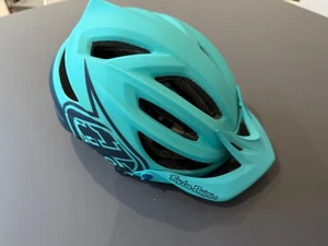 Troy Lee Designs A2 MIPS Helm, Dark Blue/Turquoise, M/L - Bild 1 von 6