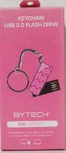 Bytech 8GB Capacity Keychain USB 2.0 Flash Drive (Peg G-9) - Bild 1 von 2