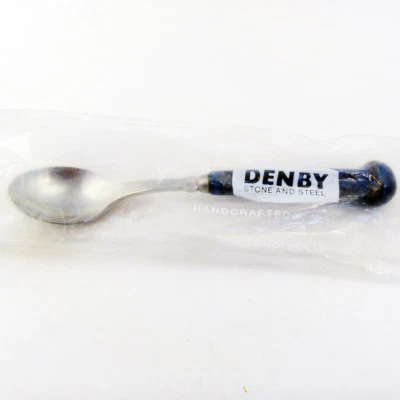 Cuchara de té KISMET de Denby 6,5" de largo "Piedra y acero" NUEVA NUNCA USADA Foto 1 de 4