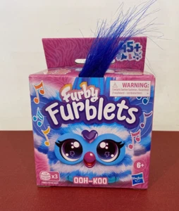 Hasbro 2024 ☆ Furby : Furblets ☆ OOH-KOO : Mini Interactive Pet - Picture 1 of 4