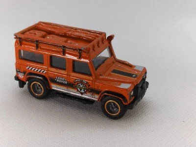MATCHBOX ORANGE LAND ROVER DEFENDER 110 65TH ANNIVERSARY Used D111 - Image 1 of 4