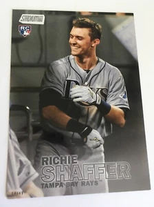 2016 Topps Stadium Club Jumbo 5x7 Richie Shaffer Rays RC 237 #’d 04/49 - Picture 1 of 1
