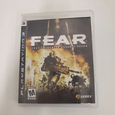 F.E.A.R.: First Encounter Assault Recon PS3 (Sony PlayStation 3, 2007) No Manual - Image 1 of 3
