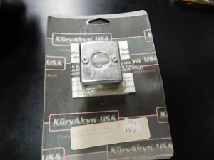 KURYAKYN CHROME PETCOCK COVER HARLEY DAVIDSON 1975 & UP - Picture 1 of 4