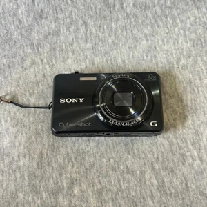 Sony Cyber-shot DSC-WX200 Digitalkamera 18,2 MP mit Zubehör schwarz - Bild 1 von 4