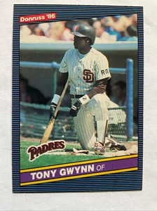 1986 Donruss TONY GWYNN San Diego PADRES #112, HOFer