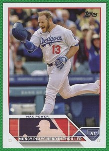 Max Muncy - 2023 Topps Update #US179 - LA Dodgers Baseball Card - Max Power