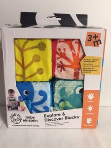 baby einstein explore & discover soft blocks toys