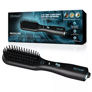 Revamp Progloss Deepform Straight & Style Blow Dry Brush BR-2500 (Refurbished) - Picture 1 of 1