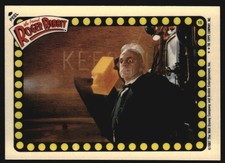 1988 Who Framed Roger Rabbit? Puzzle Stickers #16 Red 2nd Column Top