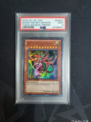 Slifer The Sky Dragon YGLD-ENG01 PSA 9 - Image 1 of 2