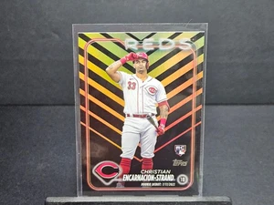 2024 Topps Update - Christian Encarnacion-Strand RC Debut Holiday #US201 Reds - Picture 1 of 1