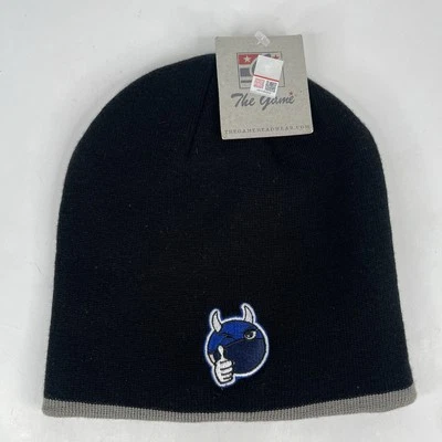 Duke Blue Devils Beanie Cap Black NCAA Basketball The Game Mens - Image 1 of 4