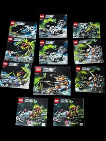 LEGO Galaxy Squad Instruction Manual Lot &ndash; 70701&ndash;70708 Complete Set &ndash; Very Good 