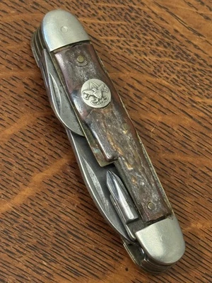 VNTG. 1950 IMPERIAl (официальный бойскаут) 5 лезвие карманный нож  - Изображение 1 из 4