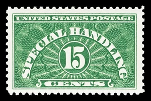 Scott QE2a 1940 15c Special Handling Wet Printing Mint VF NH Cat $4.75 - Picture 1 of 1
