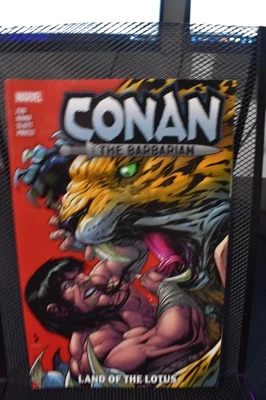 Conan el Bárbaro por Jim Zub Volumen 2 Tierra del Loto Marvel TPB RARO Khitai Foto 1 de 2