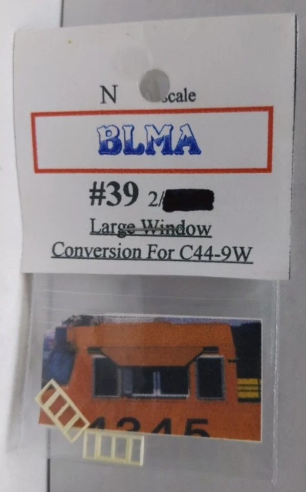 BLMA Models 39 Large Window Conversion For C44-9W (Pack of 2) - Image 1 of 1