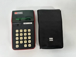 Vintage Sharp ELSI MATE EL-80005S Taschenrechner Made in Japan - Ersatzteile/Reparatur/Requisite - Bild 1 von 18