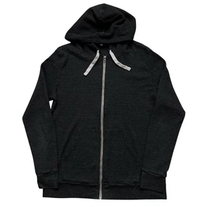 Gustin Jacke Herren Größe M Waffel Full Zip Hoodie Thermo anthrazit grau - Bild 1 von 6