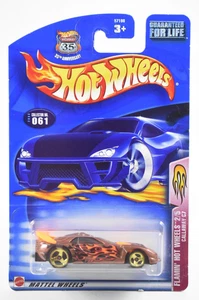 Hot Wheels Flamin' Hot Wheels Callaway C7 2003 1/64 Diecast - Picture 1 of 3