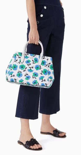 BORSA KATE SPADE NEW YORK KRISTI PARK POSES CREMA STAMPA MULTIPLA KA700