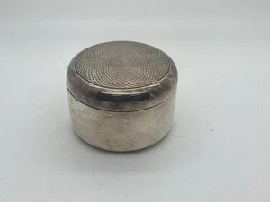 Boite Pilules Bijoux ERCUIS 25 « 84 » Vintage Metal Argenté Poinçon #voir Photos - Picture 1 of 6