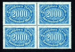 Stamps Germany, Scott # 205 Mint NH block of four - Picture 1 of 1