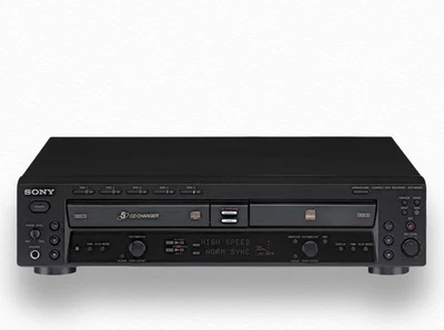 Sony RCD-W500C 5-Disc CD Changer Recorder – Tested & Working DVD player - Image 1 of 4