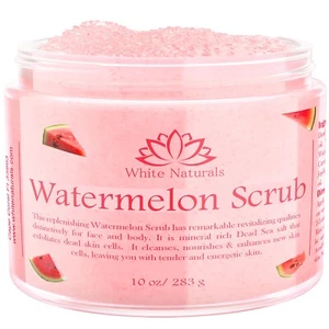 Watermelon Scrub, Exfoliating Bath Scrub, Gently Exfoliating Face &Body Scrub - Picture 1 of 6