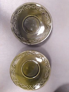 Soup Saucer - Barbecue By Barratts of Staffordshire Dark Green for Soup Bowl Mug - Picture 1 of 3