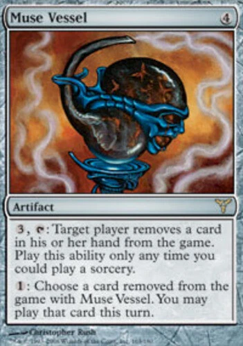 Muse Vessel ~ Heavily Played Dissension MTG Magic UltimateMTG Artifact Card - Image 1 of 1
