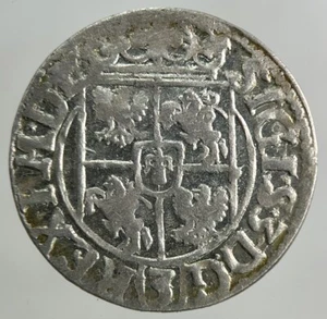 1620 Polen 1/24 Taler Sigmund III 3 Krenzer Silbermünze | Sammlerqualität - Bild 1 von 2