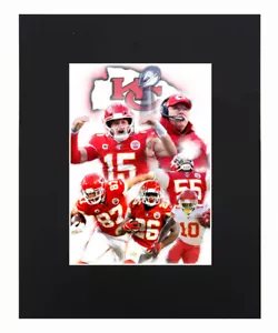 Kansas City Chiefs Super Bowl Champions Football Print Picture Decor Art Display - Picture 1 of 5