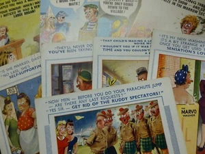 Bamforth "Comic" Series Postcards Saucy Humour / Rude! Posted Used 1950's-70's:  - Picture 1 of 38