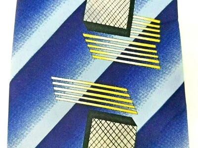 Corbata Clericci Multicolor Rayas Geométricas Nueva A00 01 Foto 1 de 3