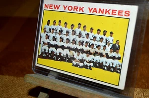 1963 New York Yankees Team Picture Excellent Condition Card# 433 - Picture 1 of 2