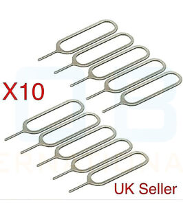 30 X Sim Ejector Card Removal Tray Pin Opener Tool For iPhone 5s 6s 7 8 Android