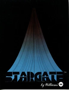 Stargate Williams Video Arcade FLYER / Brochure / Ad - Hard to Find - Picture 1 of 3