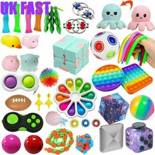 53Pack Fidget Toys Set Sensory Tools Bundle Stress Relief Hand Kids Adults Toy