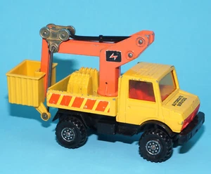 MATCHBOX SUPER KINGS K-93 MERCEDES UNIMOG LAMP MAINTENANCE 1982 LESNEY ENGLAND - Bild 1 von 4
