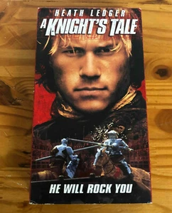 A Knight's Tale VHS VCR Video Tape Used Mark Addy Paul Bettany - Picture 1 of 6