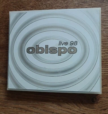 CD Doppel Pascal Obispo Live 98 Musique Francaise Used TB - Bild 1 von 4